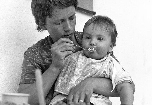 1982 Ondrovy první narozeniny