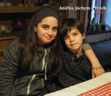 Anička, Jáchym a Toník 2017 - Children photo book