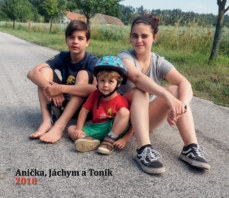 Anička, Jáchym a Toník 2018 - Children photo book